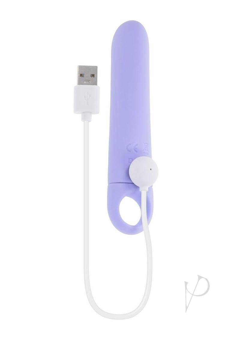 Tart Teaser Rechargeable Silicone Bullet - Purple