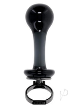 Gender X Blow Pop Glass Anal Plug - Black