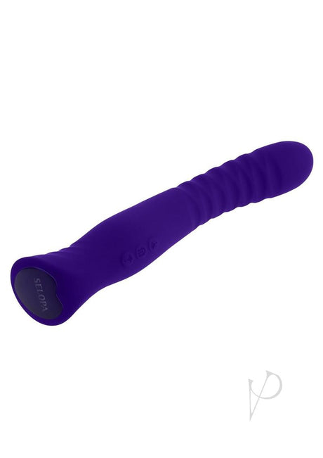 Selopa Trixxie Rechargeable Silicone Vibrator - Purple