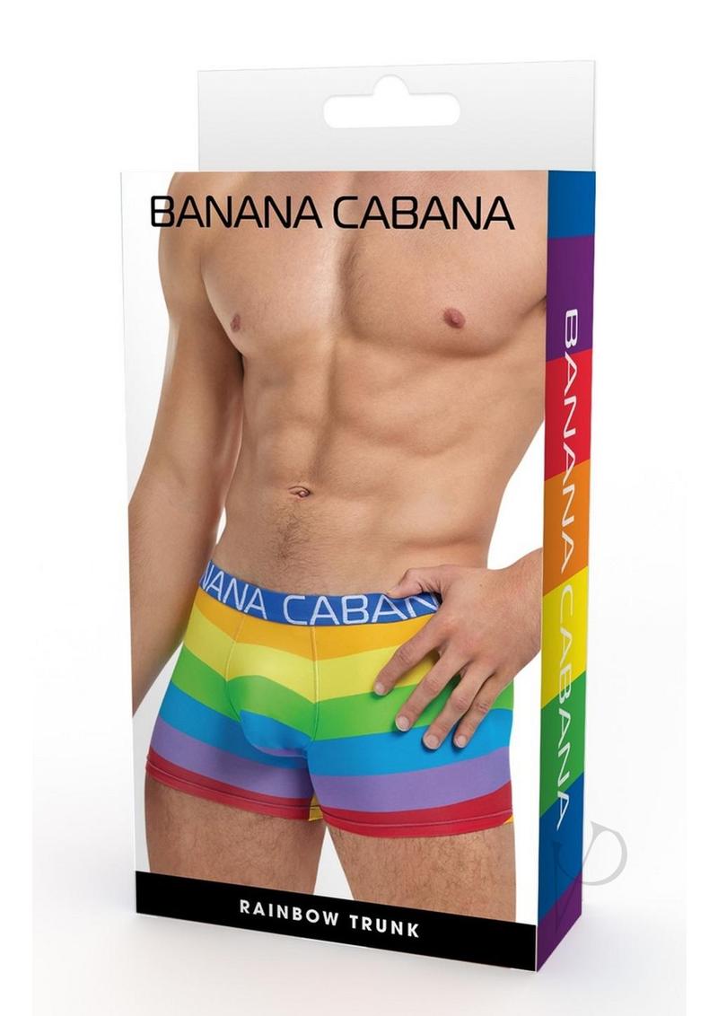 Banana Cabana Trunks - Large/XLarge - Rainbow