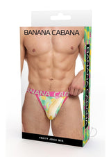 Banana Cabana Jock Fruit- Medium/Large - Multicolor