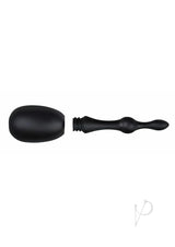 AquaClean 150ML One Way Valve Douche with Anal Bead Nozzle - Black