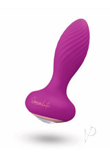 Bodywand Socialite Paradis Rechargeable Silicone Anal Plug - Purple/Gold