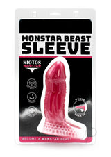 Monstar Beast Silicone Sleeve 02 - Pink/White