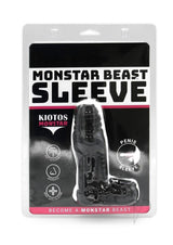 Monstar Beast Silicone Sleeve 05 - Black