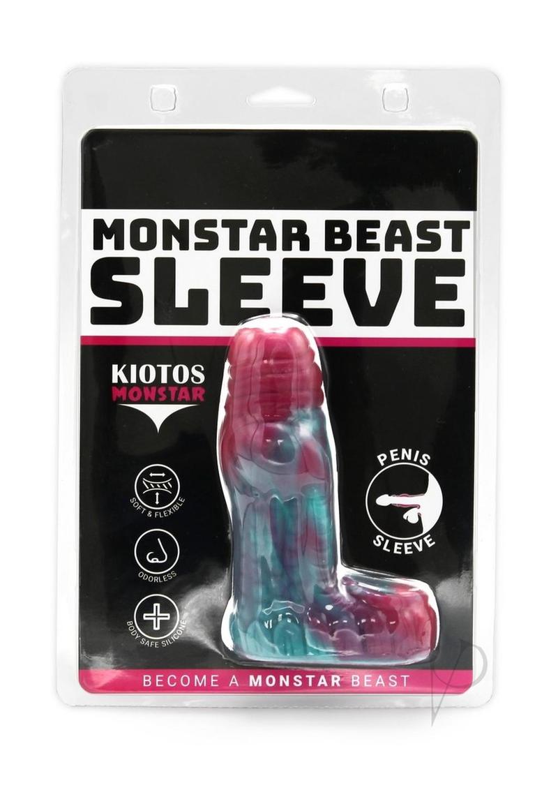 Monstar Beast Silicone Sleeve 07 - Pink/Blue