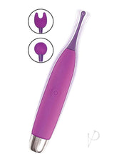 Goddess on The Spot Rechargeable Silicone Massager - Purple