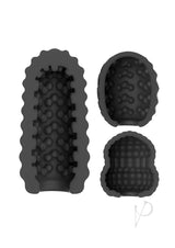 Delite Pocket Masturbator Kit - Black