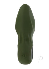 Gender X My Secret Garden Rechargeable Silicone Anal Plug with Remote - Green