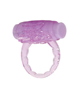 Humm Dinger Super Turbo Vibrating Cock Ring - Purple