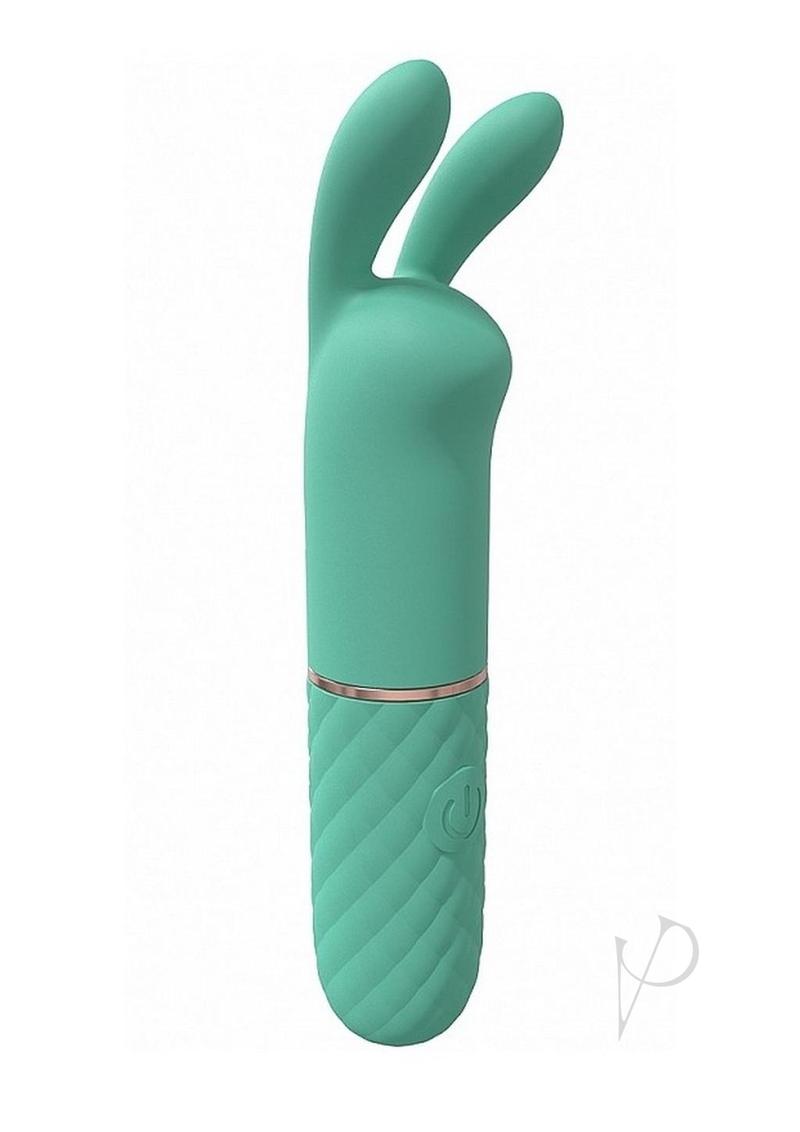 LoveLine Dona Mini Rabbit Silicone Rechargeable Vibrator - Green