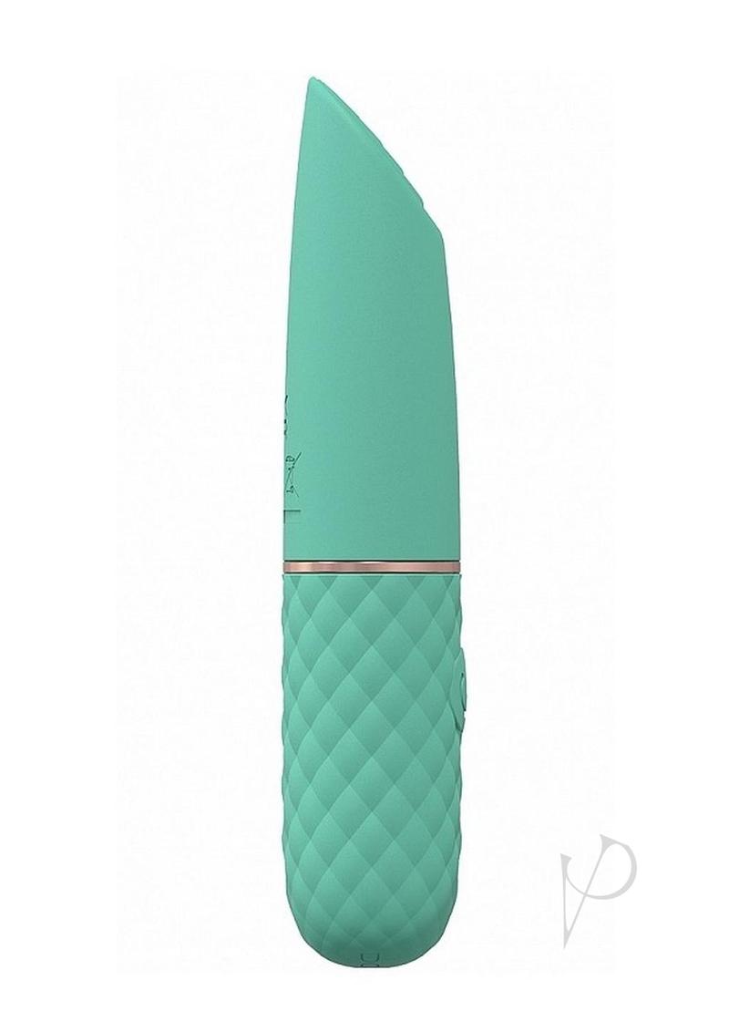 LoveLine Beso Mini Lipstick Silicone Rechargeable Vibrator - Green