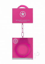 Ouch! Beginners Handcuffs Metal - Pink