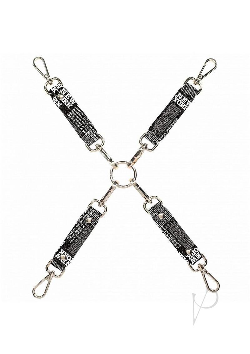 Ouch! NY Collection Hogtie Connectors - Black