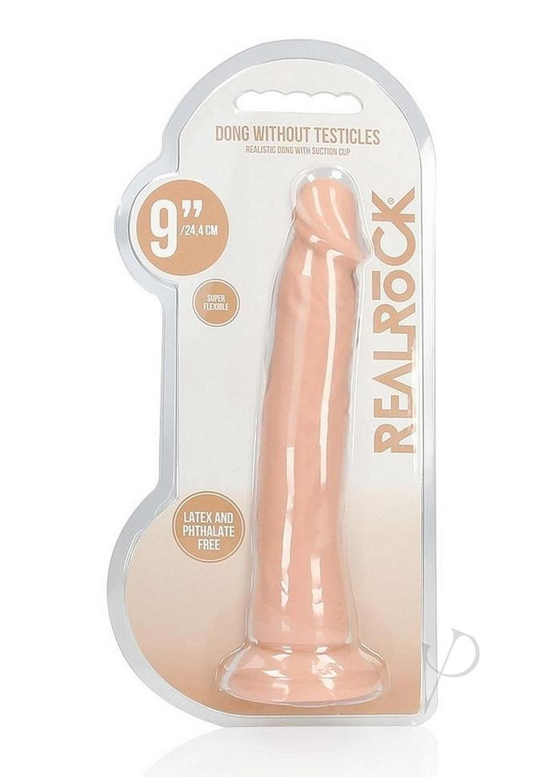 RealRock Skin Realistic Dildo 9in - Vanilla