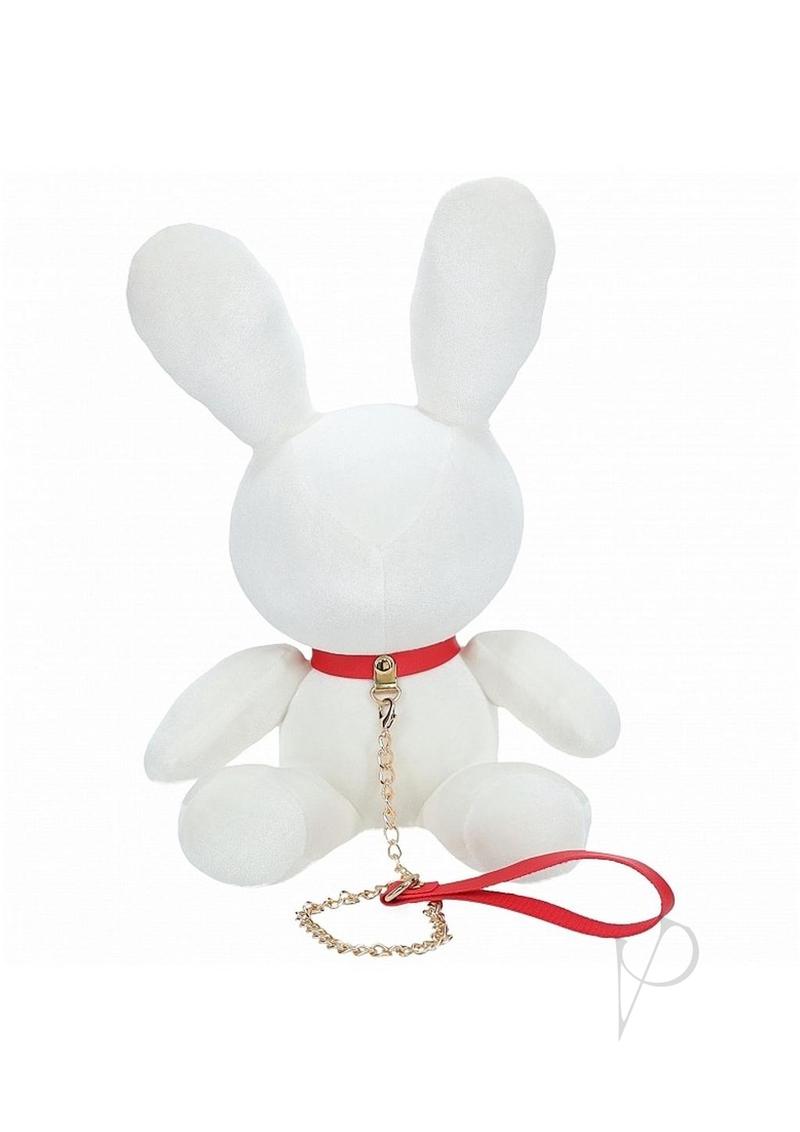 S-Line Rabbit Bondage Velvet - Small - White