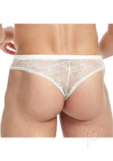 Lace King Lace Bikini - Large/XLarge - White