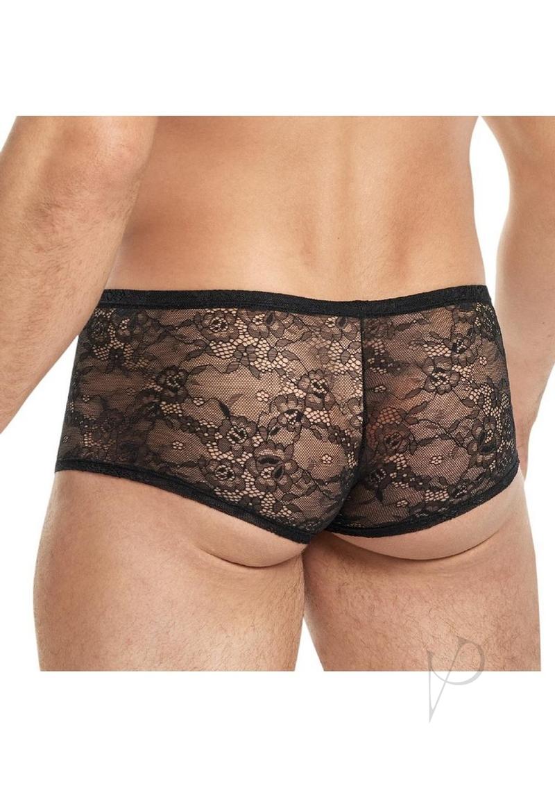 Lace King Lace Trunks - Large/XLarge - Black