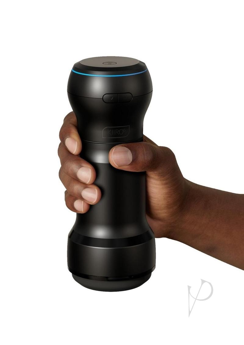 Kiiroo Feel Pocket and PowerBlow Combo Rechargeable Stroker - Black