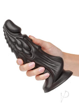 Monster Dong The Martian Silicone Dildo 7.75in - Black