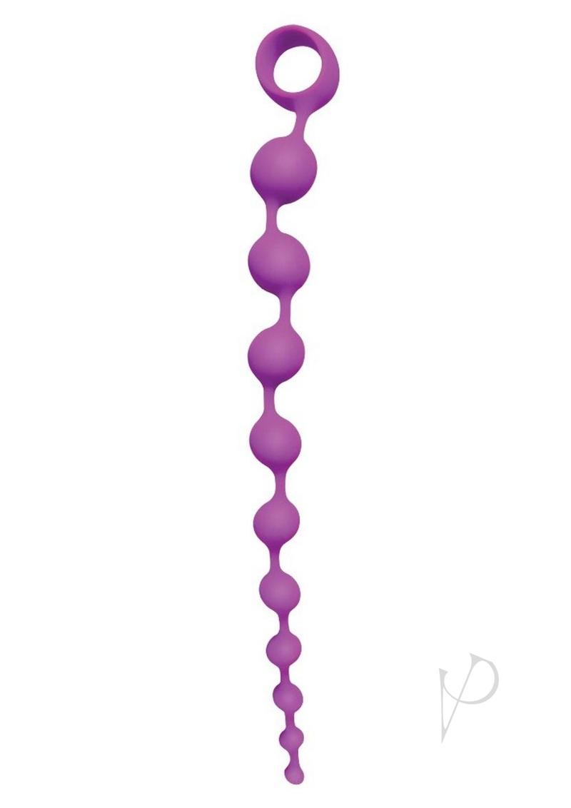 Selopa Beaded Adventure Silicone Anal Beads - Purple