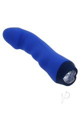 Selopa Blue Banger Rechargeable Silicone Vibrator - Blue