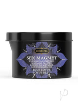 Kama Sutra Sex Magnet Blue Lotus Candle With Pour Spout 6oz.