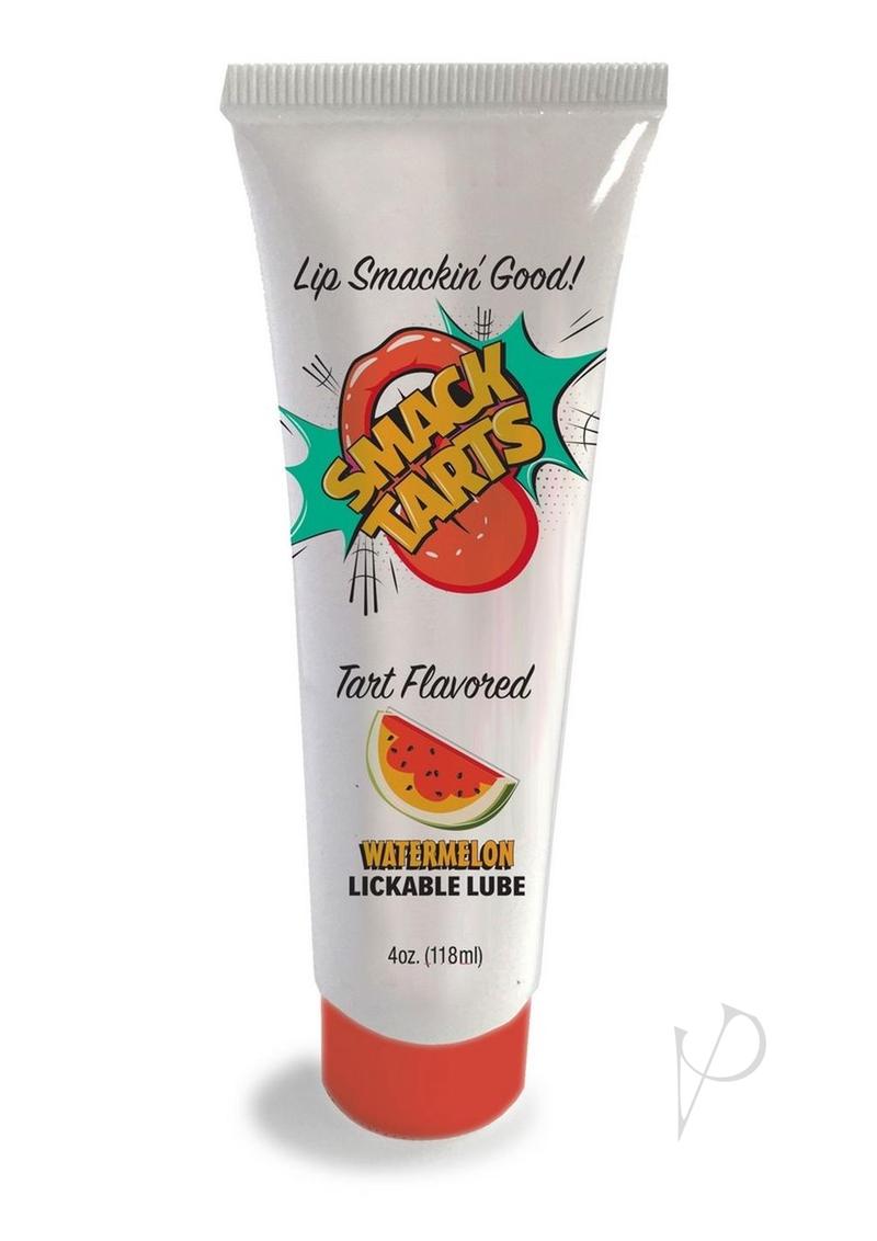 Smack Tarts Lickable Oral Gel Lubricant 4oz - Sour Watermelon