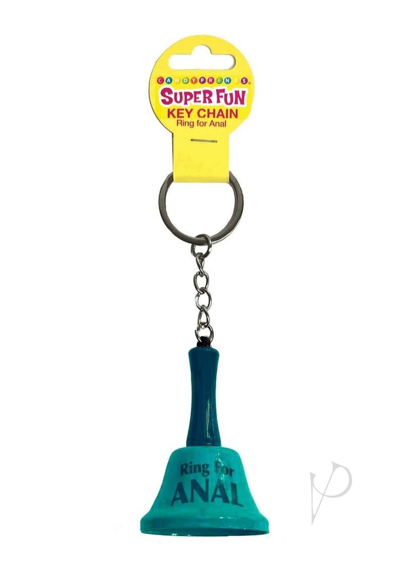 Super Fun Key Chain Ring For Anal - Teal