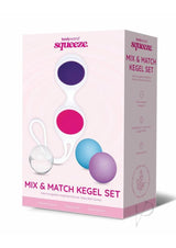 Bodywand Squeeze Mix and Match Kegel Silicone Weighted Set 15-74G