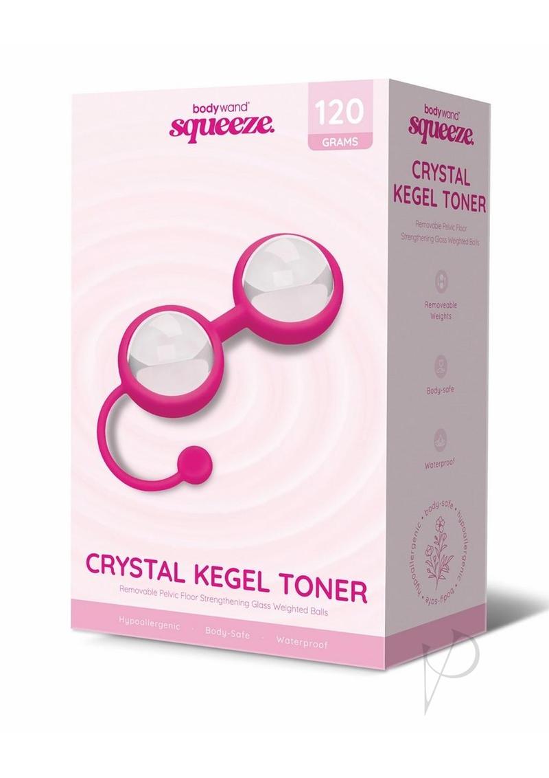 Bodywand Squeeze Crystal Kegel Toner Weighted 120G