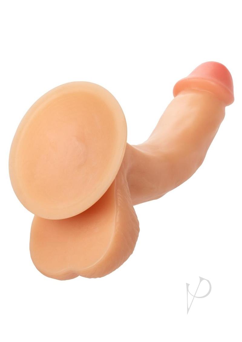 Working Stiff The Delivery Man Realistic Posable Dildo with Suction Cup - Vanilla