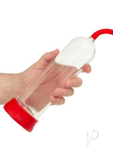 Optimum Series Magnified Pump - Clear/Red