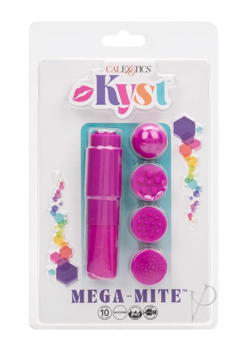 Kyst Mega Mite Rechargeable Silicone Bullet - Pink