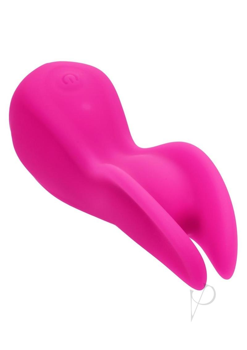 Cascade Flutter Rechargeable Silicone Vibrator - Pink