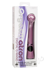 Orgasmatron Digital G-Wand Rechargeable Silicone Massager - Purple