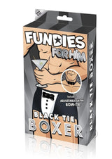 Fundies Black Tie Tuxedo With Bow Tie - O/S - Black/White