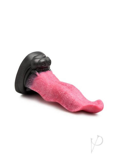 Creature Cocks Wolf`s Lick Wolf Maw Silicone Dildo - Red/Black