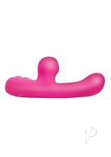 Bang! G-Spot Rabbit Rechargeable Silicone Vibrator - Pink