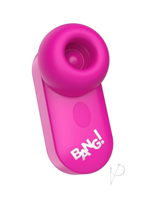 Bang! Mini Clitoral Silicone Rechargeable Stimulator - Pink