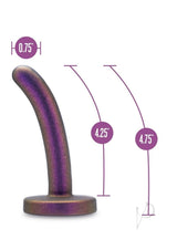 Temptasia Surrender Peg Silicone Dildo - Beginner - Power Purple