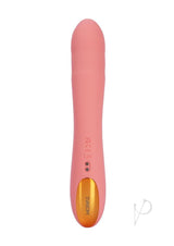 Svakom Ava Neo Rechargeable Silicone Vibrator with Remote Control - Peach Pink