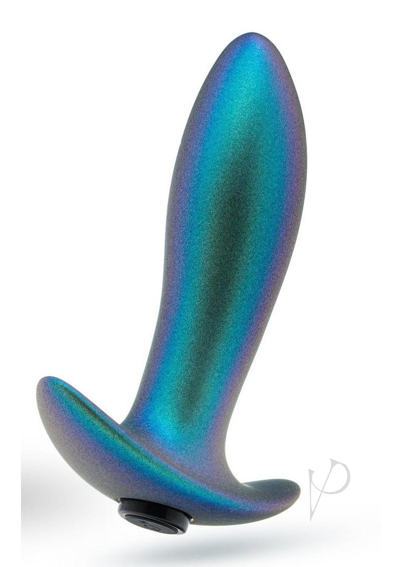 Anal Adventures Matrix Voyager Plug Silicone Rechargeable Anal Plug - Neptune Teal