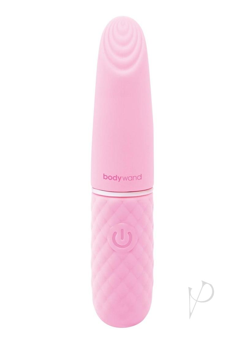 Bodywand Cuties Lipstick Rechargeable Silicone Bullet - Pink