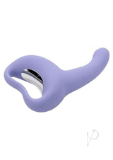 Playboy Nice To Meet You Rechargeable Silicone Vibrator - Purple