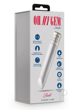 Oh My Gem Bold Rechargeable Bullet Vibrator - Diamond