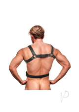 Strict 6 O-Ring Chest Harness - Black