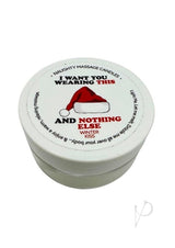 Kama Sutra Holiday Mini Massage Candle 1oz - I Want You - Winter Spice