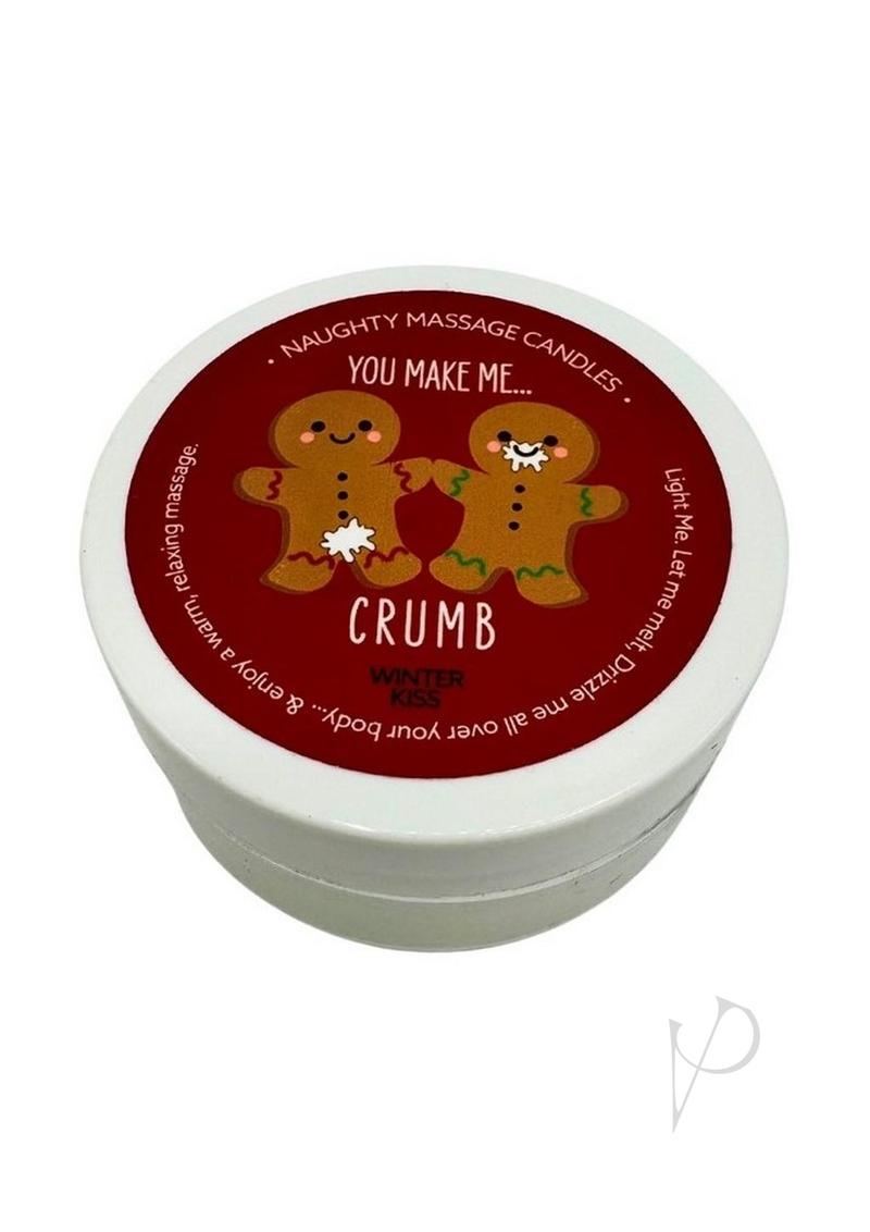 Kama Sutra Holiday Mini Massage Candle 1oz - You Make Me - Winter Spice