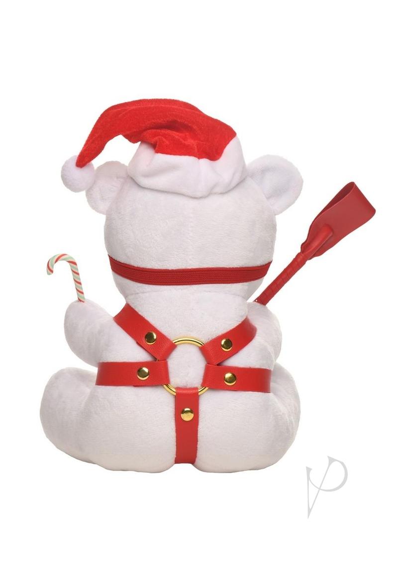 Master Series Holiday Bondage Bear - White